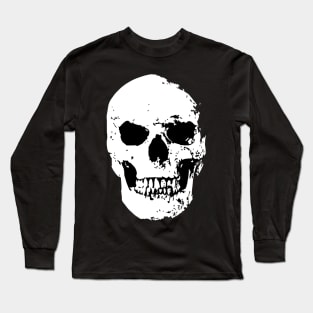 White Skull - Cool Halloween Gift Long Sleeve T-Shirt